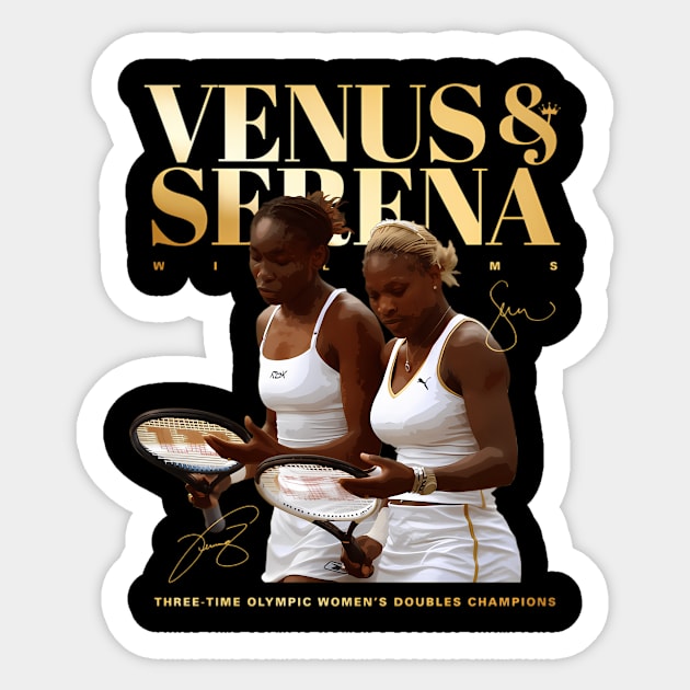Venus X Serena Williams Sticker by keng-dela